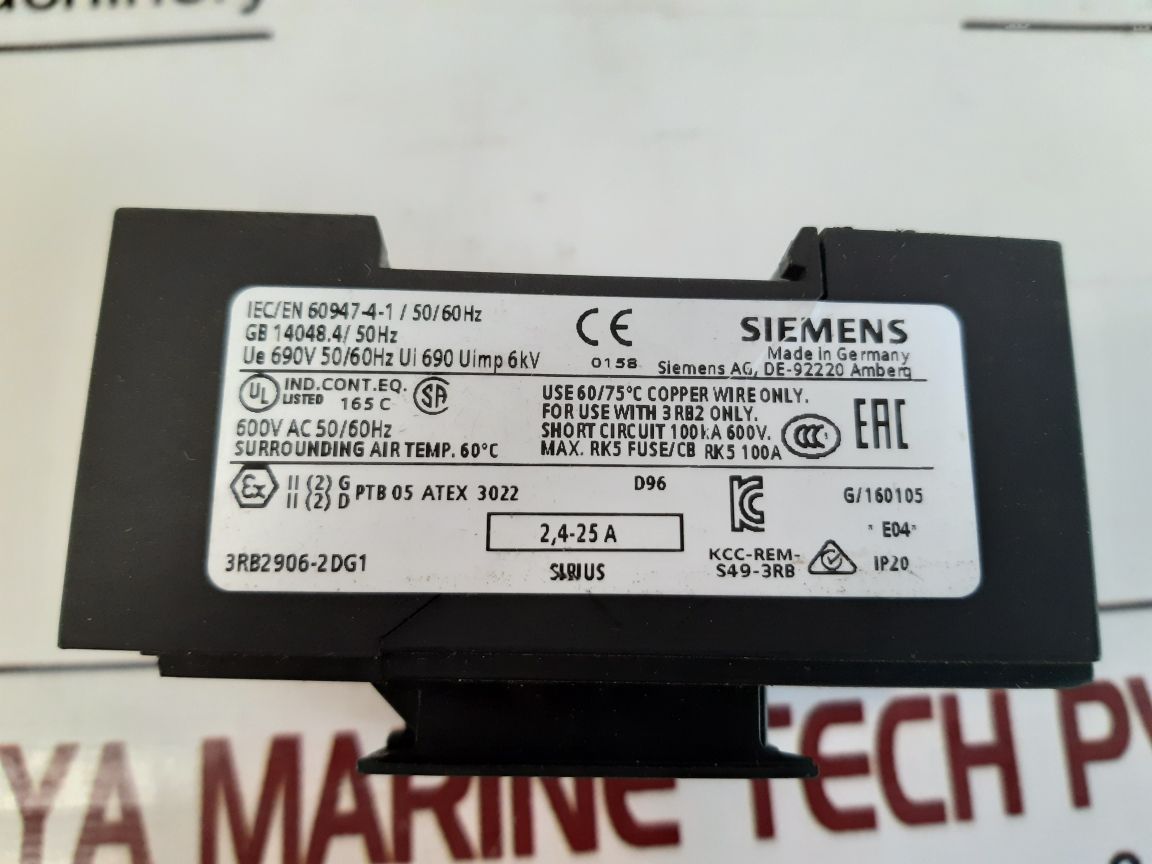 Siemens Sirius 3Rb2906-2Dg1 Current Transformer