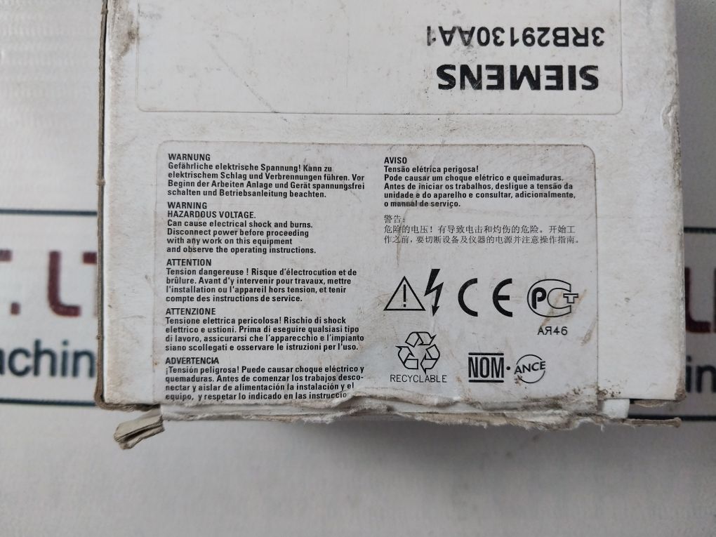 Siemens 3Rb2913-0Aa1 Terminal Support