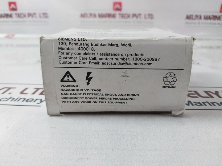 Siemens 3Rb2913-0Aa1 Terminal Support 100941717