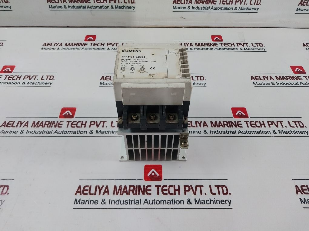 Siemens 3Rf1431-0Jc04 Semiconductor Contactor 480V 50/60Hz