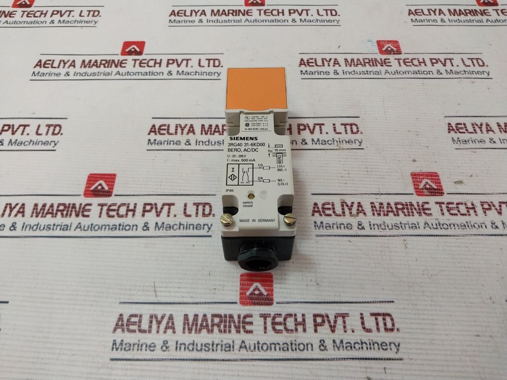 Siemens 3Rg4031-6Kd00 Proximity Switch Sensor 20-265V