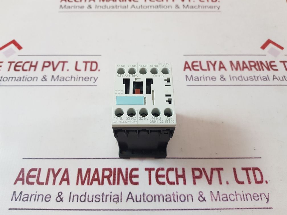 Siemens 3Rh1122-1Bb40 Contactor
