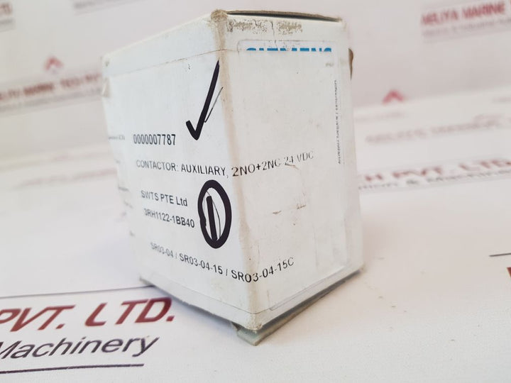Siemens 3Rh1122-1Bb40 Contactor 
