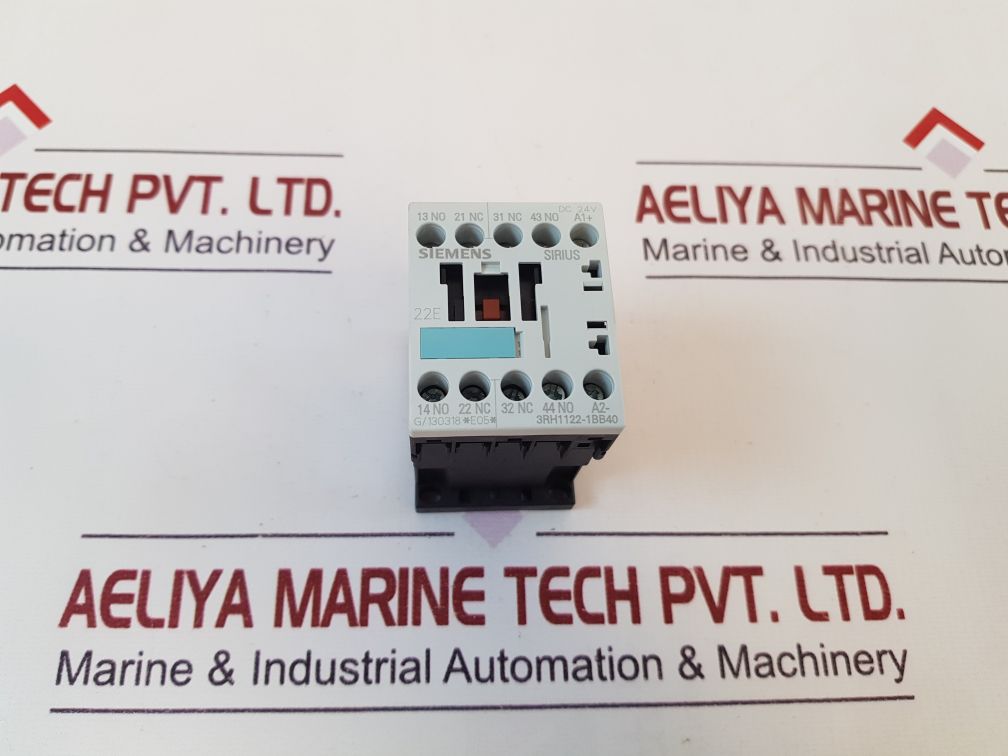 Siemens 3Rh1122-1Bb40 Contactor 