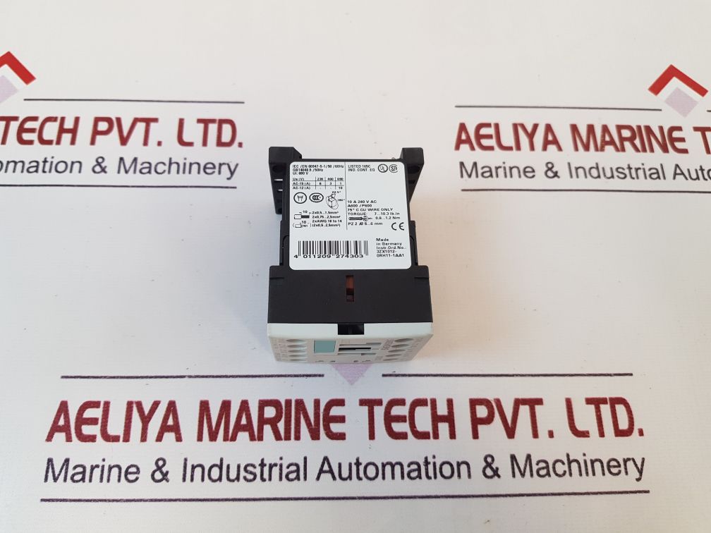 Siemens 3Rh1122-1Bb40 Contactor 