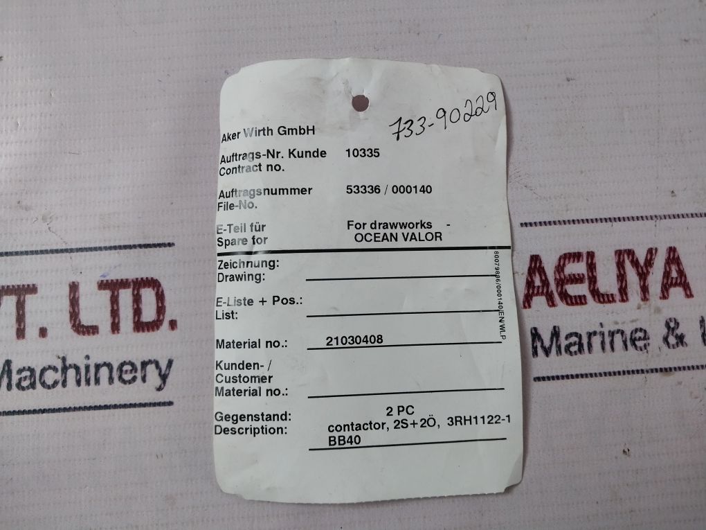 Siemens 3Rh1122-1Bb40 Contactor Relay Dc 24V