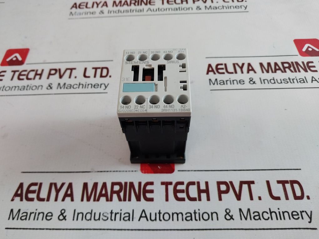 Siemens 3Rh1131-1Bb40 Contactor Relay