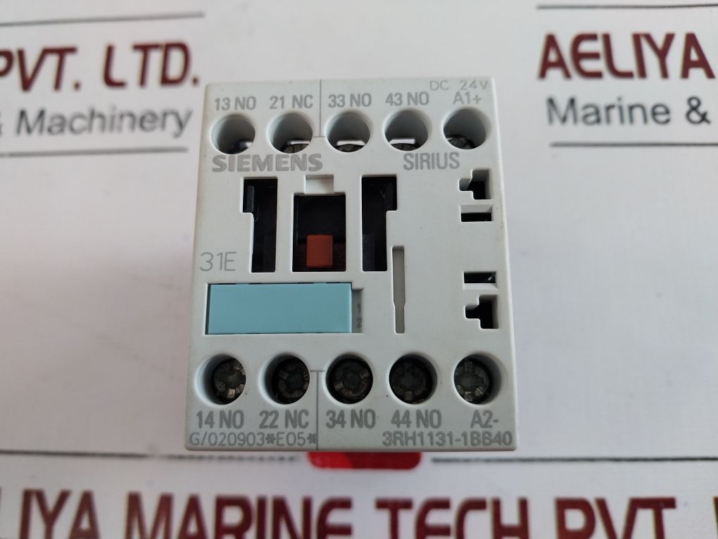 Siemens 3Rh1131-1Bb40 Contactor Relay
