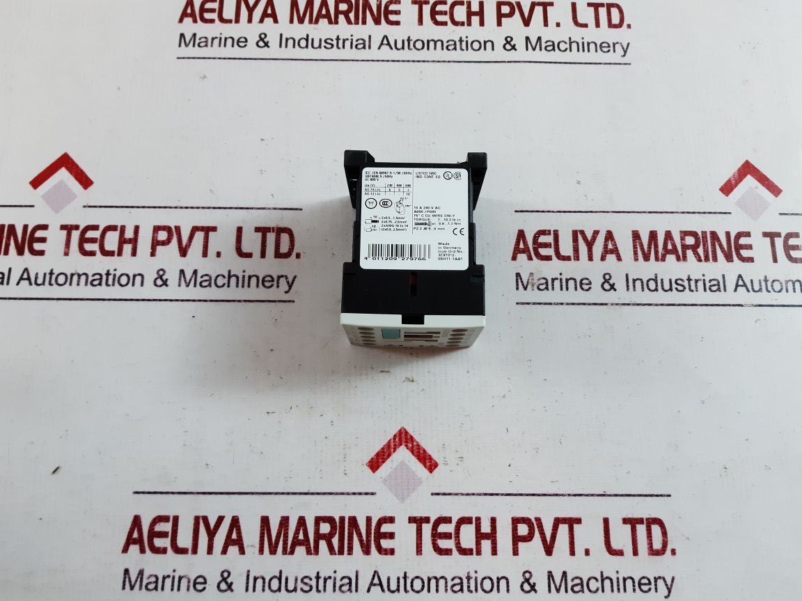 Siemens 3rh1140-1ap00 auxiliary contactor 230v 50/60hz