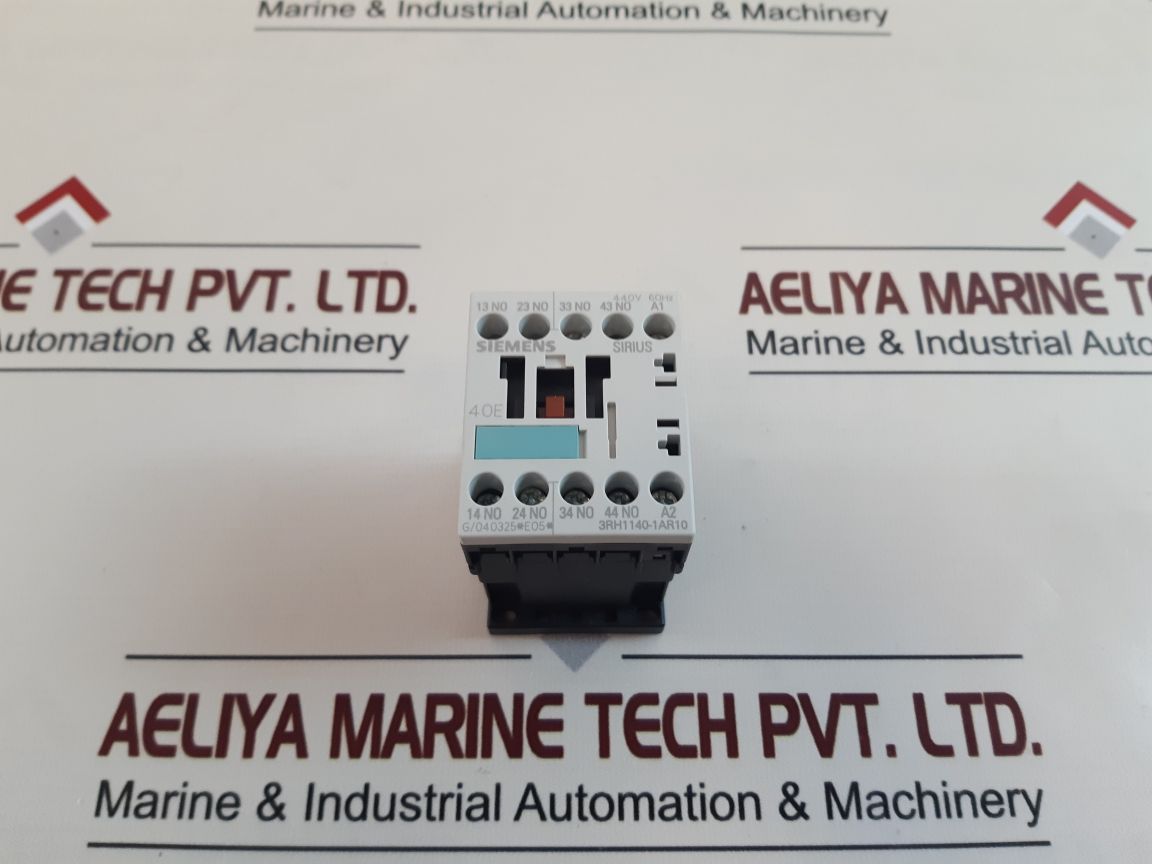 Siemens 3Rh1140-1Ar10 Contactor Relay
