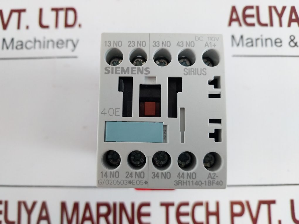Siemens 3Rh1140-1Bf40 Control Relay