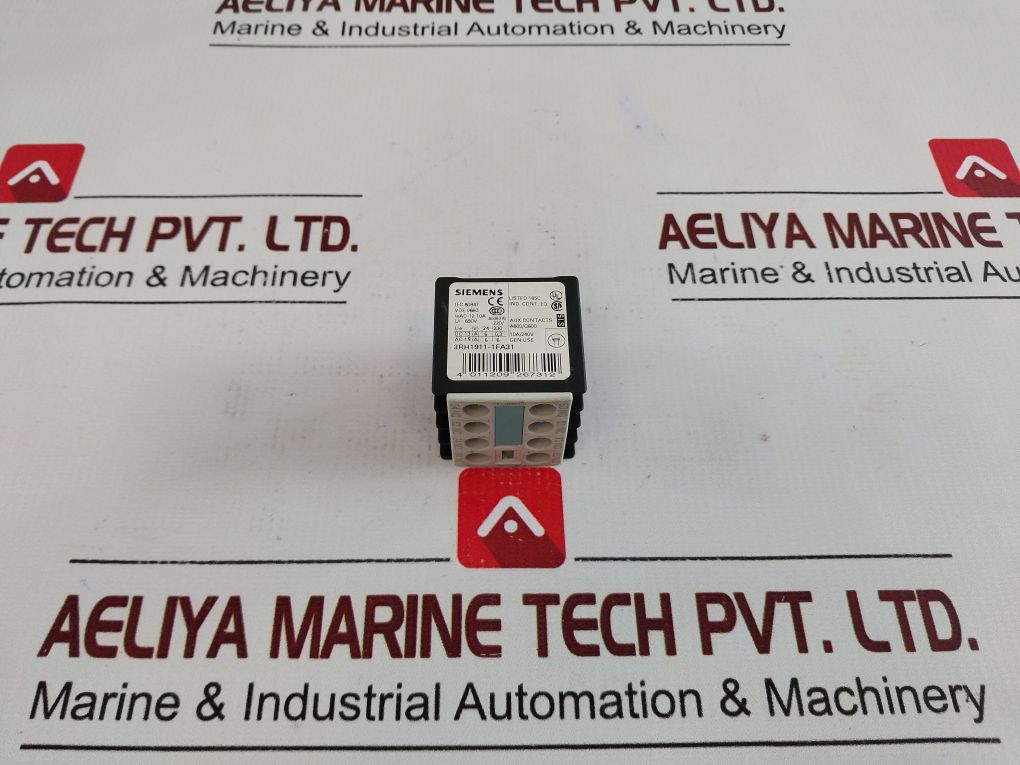 Siemens 3Rh1911-1Fa31 Auxiliary Contact Block