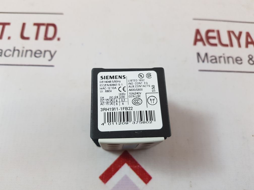 Siemens 3Rh1911-1Fb22 Switch Block