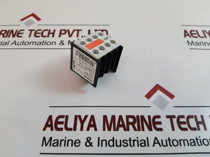 Siemens 3Rh1911-1Ga04-3Aa1 Auxiliary Contact Block
