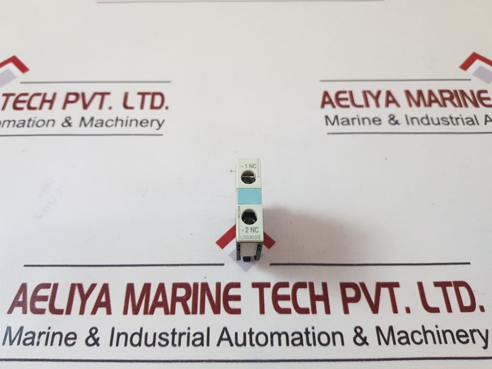 Set Of 2X Siemens 3Rh1921-1Ca01 Auxiliary Contact Block
