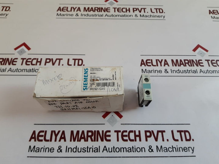Siemens 3Rh1921-1Ca10 Auxiliary Contact Block 10A240V
