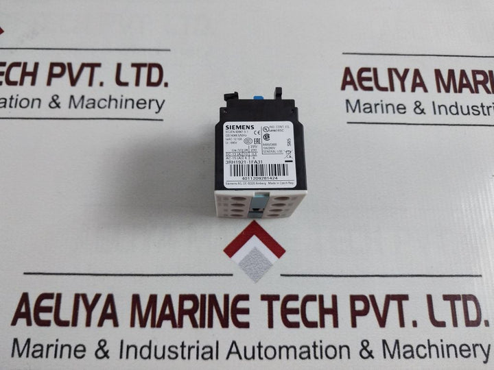 Siemens 3Rh1921-1Fa31 Auxiliary Switch Block 10A/240V 