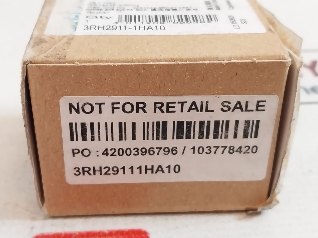 Siemens 3Rh2911-1Ha10 Auxiliary Switch Block E03