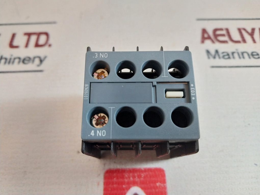 Siemens 3Rh2911-1Ha10 Auxiliary Switch Block E03