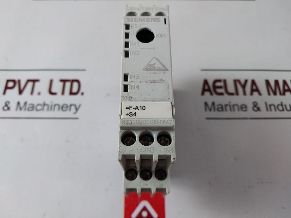 Siemens 3Rk1200-0Ce00-0Aa2 4 Input As-interface Module
