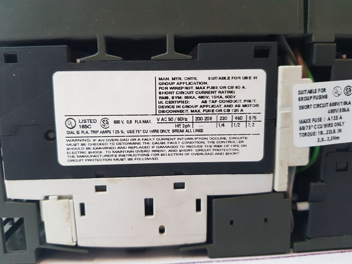 Siemens 3Rk1301-0Hb00-1Aa2 Motor Starter