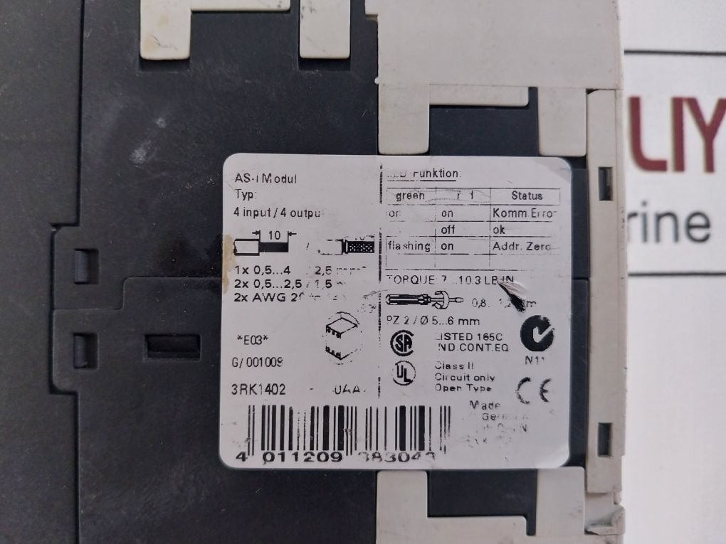 Siemens 3Rk1402-3Ce01-0Aa2 Interface Module G/001012