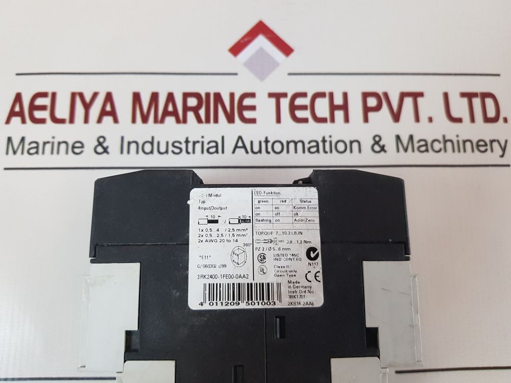 Siemens 3Rk2400-1Fe00-0Aa2 Interface Module