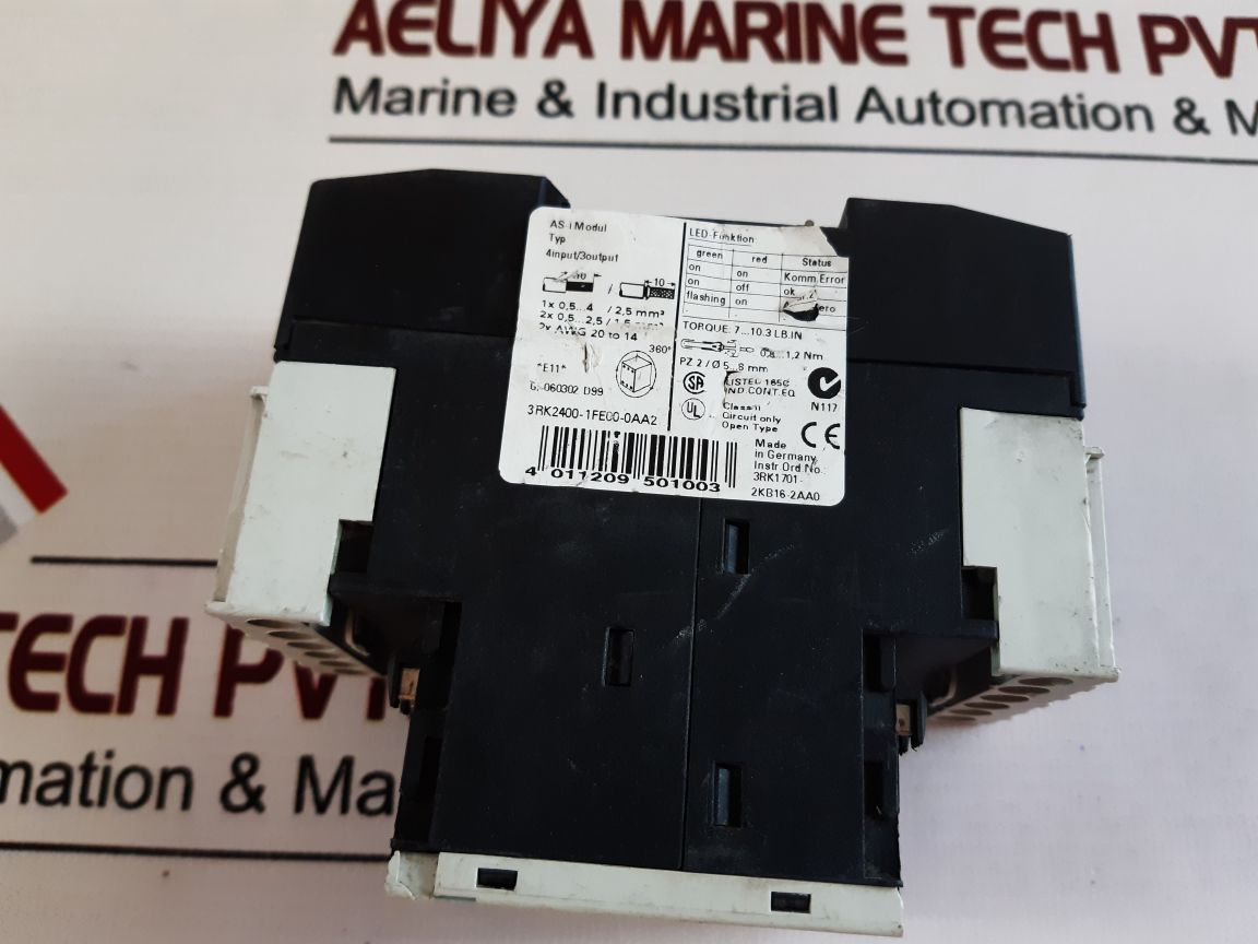 Siemens 3Rk2400-1Fe00-0Aa2 Interface Module