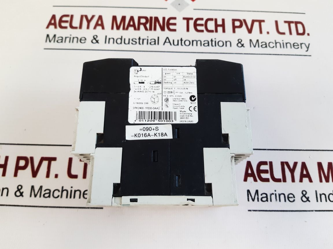 Siemens 3Rk2400-1Fe00-0Aa2 Interface Module

