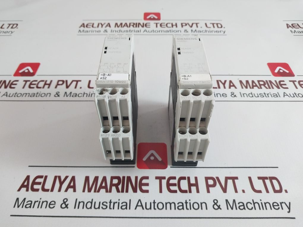 Siemens Simirel 3Rn1010-1Cm00 Motor Protection Relay 3Zx1012-0Rn10-1Aa1