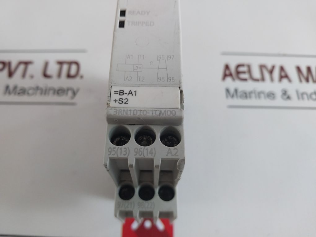 Siemens Simirel 3Rn1010-1Cm00 Motor Protection Relay 3Zx1012-0Rn10-1Aa1