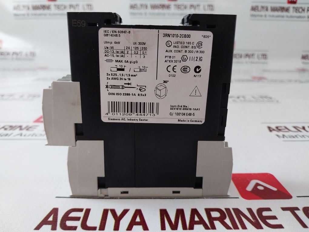 Siemens 3Rn1010-2Cb00 Thermistor Motor Protection Relay