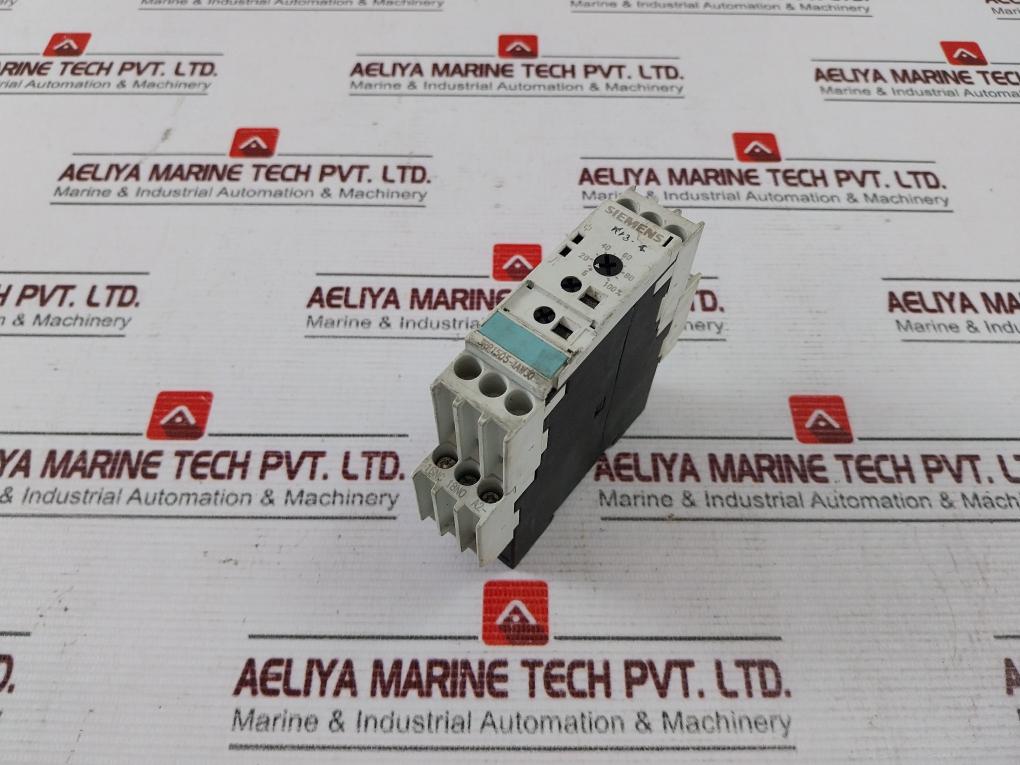 Siemens 3Rp1505-1Aw30 Electronic Time Relay 0.05 Sec-100 Hrs