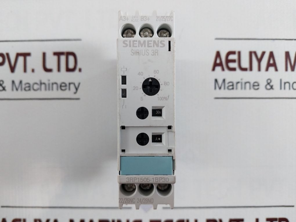 Siemens 3Rp1505-1Bp30 Sirius 3R Time Delay Relay 24V Ac/Dc