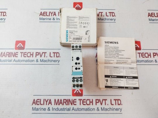 Siemens 3Rp1505-1Bt20 Electronic Time Relay
