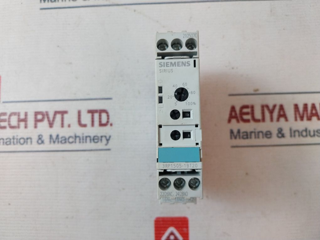Siemens 3Rp1505-1Bt20 Electronic Time Relay