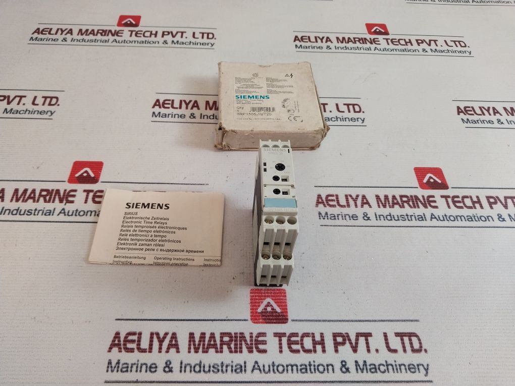 Siemens 3Rp1505-1Bt20 Electronic Time Relay 400-440Vac