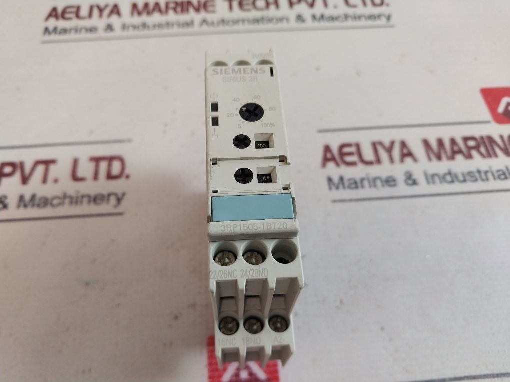 Siemens 3Rp1505-1Bt20 Electronic Time Relay 400-440Vac