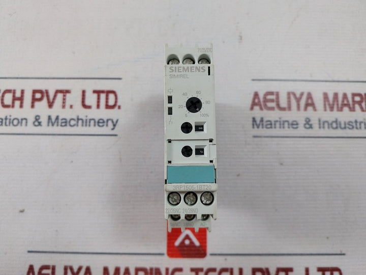 Siemens 3Rp1505-1Bt20 Multi Function Timer Relay 400-440 V Ac