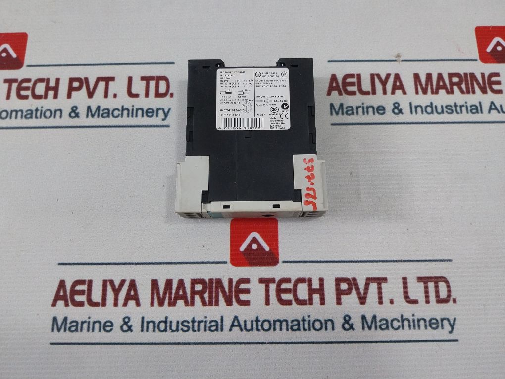 Siemens 3Rp1511-1Ap30 Time Relay Multifunctional