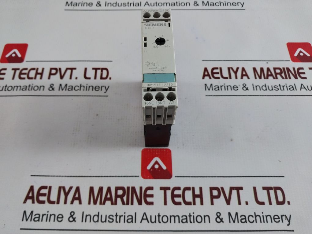Siemens 3Rp1511-1Ap30 Time Relay 200-240 Vac