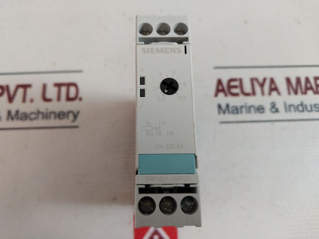 Siemens 3Rp1511-1Ap30 Timing Relay 24V Ac/Dc