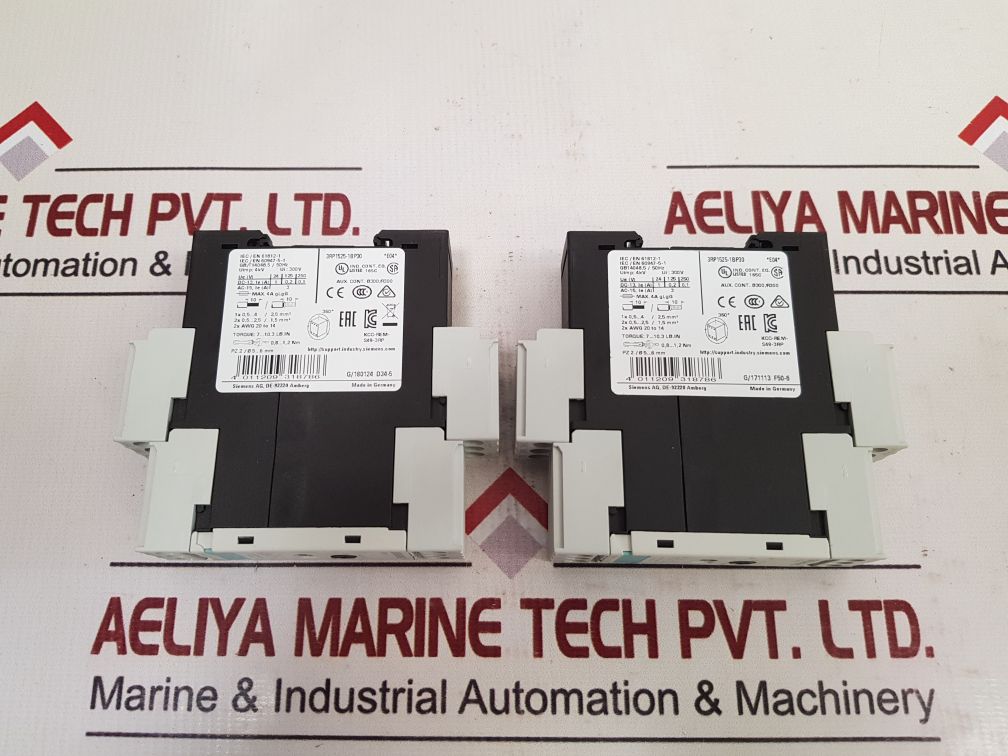 Siemens 3Rp1525-1Bp30 Time Relay 24V Ac/Dc