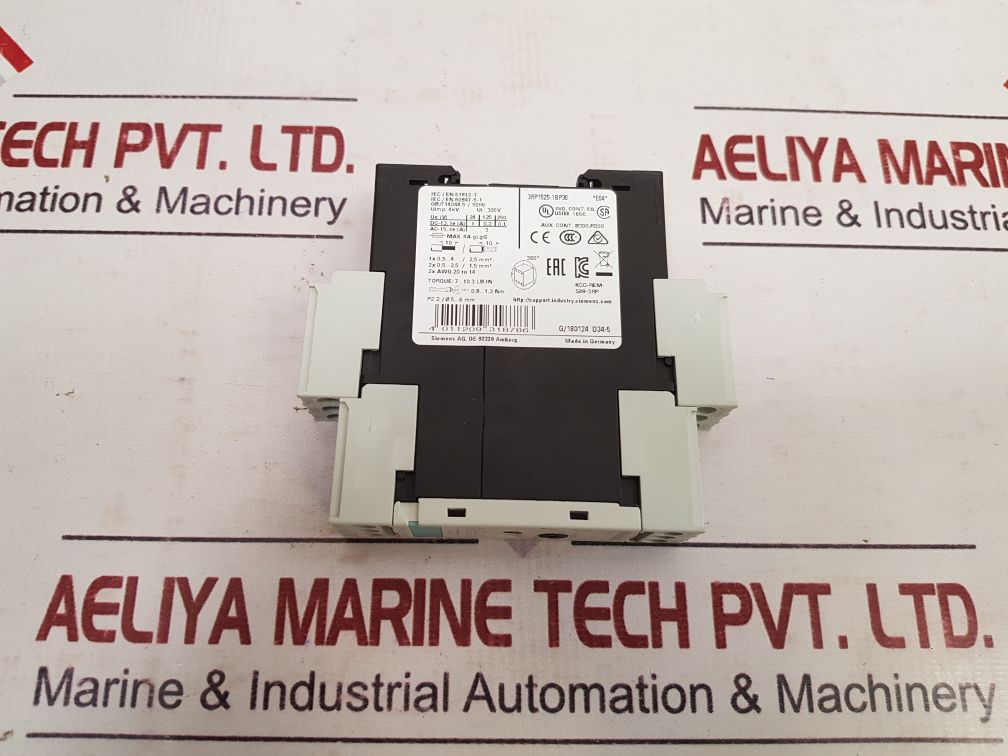 Siemens 3Rp1525-1Bp30 Time Relay 24V Ac/Dc