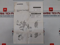Siemens 3Rp1531-1Aq30 Electronic Timer 24V Ac/Dc