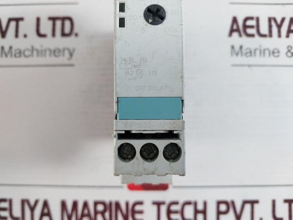 Siemens 3Rp1533-1Ap30 Time Off Delay Relay 5-100S