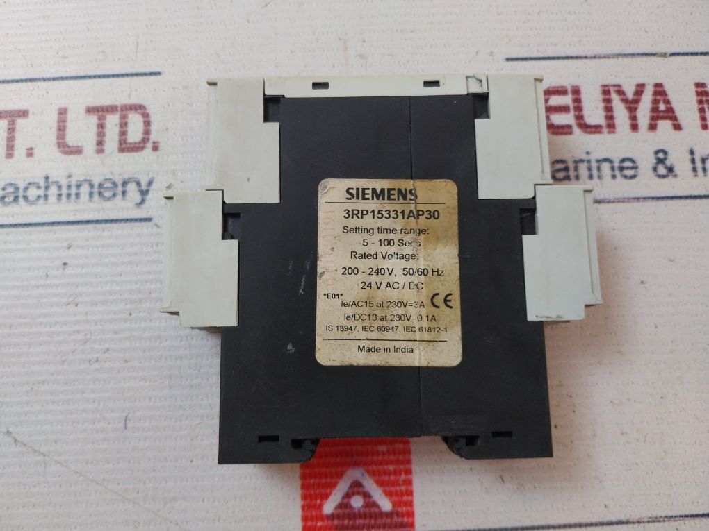 Siemens 3Rp1533-1Ap30 Timing Relay