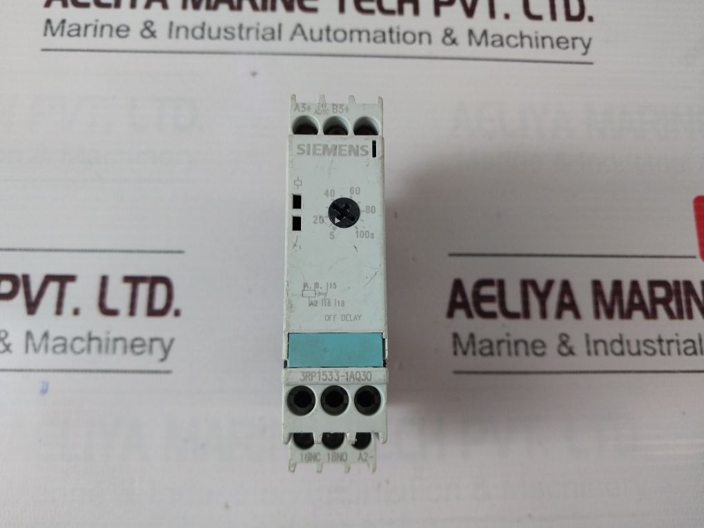 Siemens 3Rp1533-1Aq30 Time Relay 24V Ac/Dc