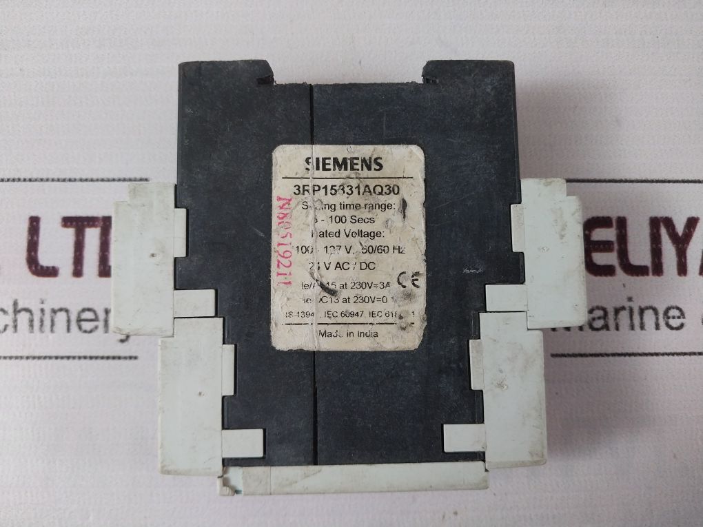 Siemens 3Rp1533-1Aq30 Time Relay 24V Ac/Dc