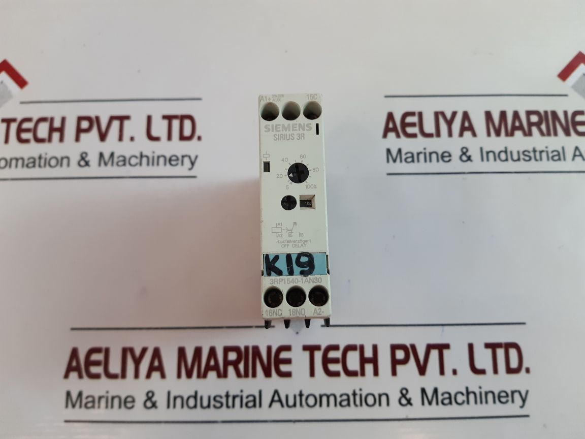 Siemens Sirius 3R 3Rp1540-1An30 Time Relay